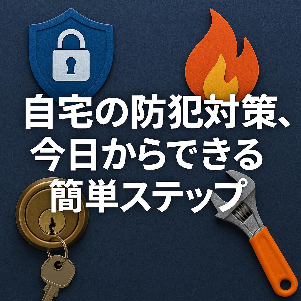 自宅の防犯対策、今日からできる簡単ステップ